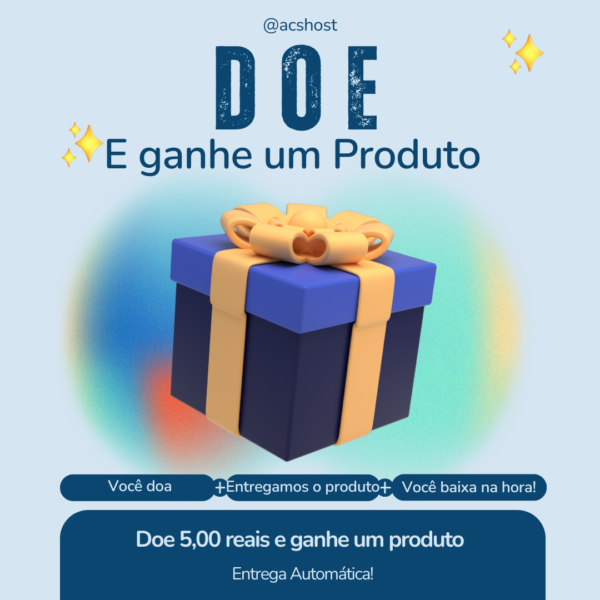 Programa de doação - Promoção 01/2024