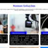 Landing Page para empresa de rastreamento veícular ou monitoramento azul - Imagem 3