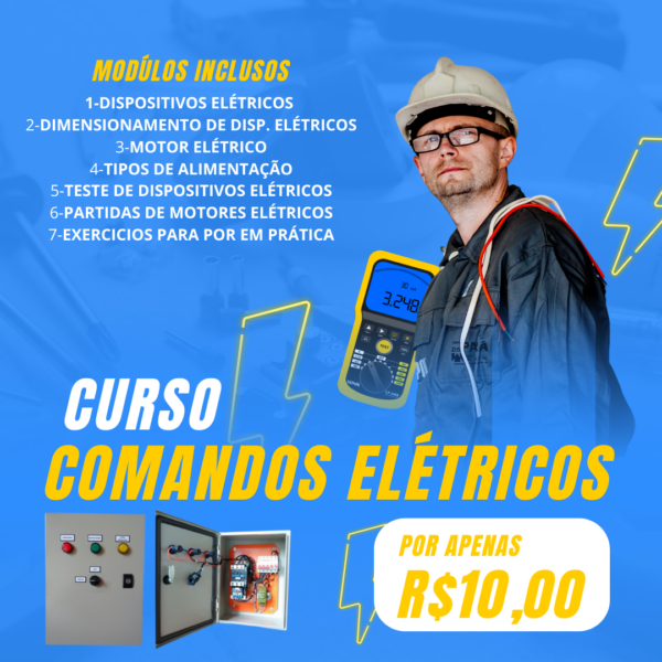 CURSO COMANDOS ELÉTRICOS - 258 PÁGINAS