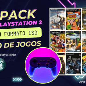 +40 Jogos Clássicos de PS2 em PT-BR | Coleção Completa 🎮