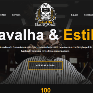 Script pronto em WordPress para barbearia com agendamento